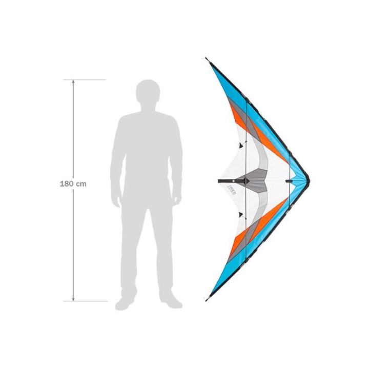 Invento sportovní řiditelný drak Trek-Kite 86x197cm SET včetně ovládacích šňůr