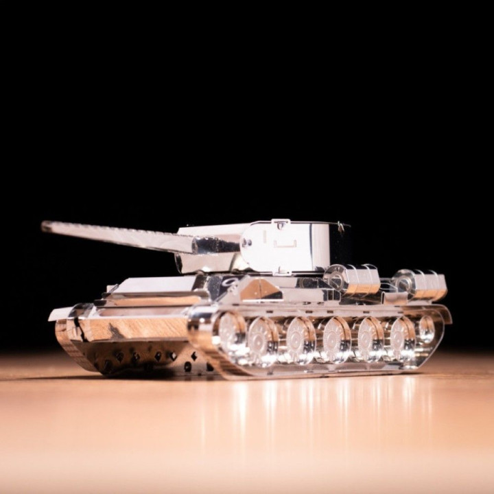 Metal Time Luxusná oceľová súprava tanku T-44