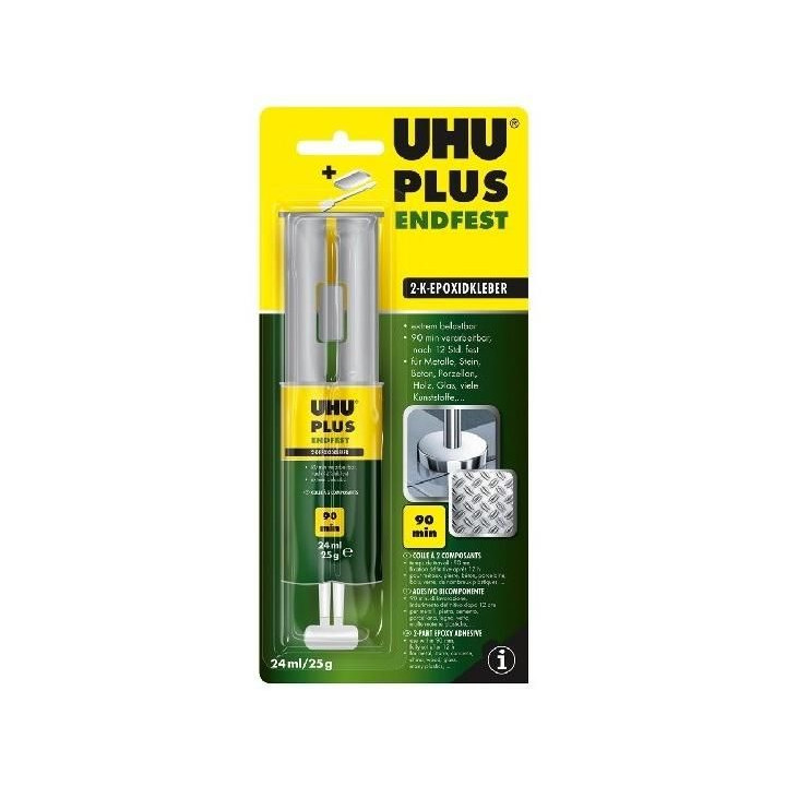UHU PLUS endfest 90 min EPOXY 24ml/25g v dávkovači