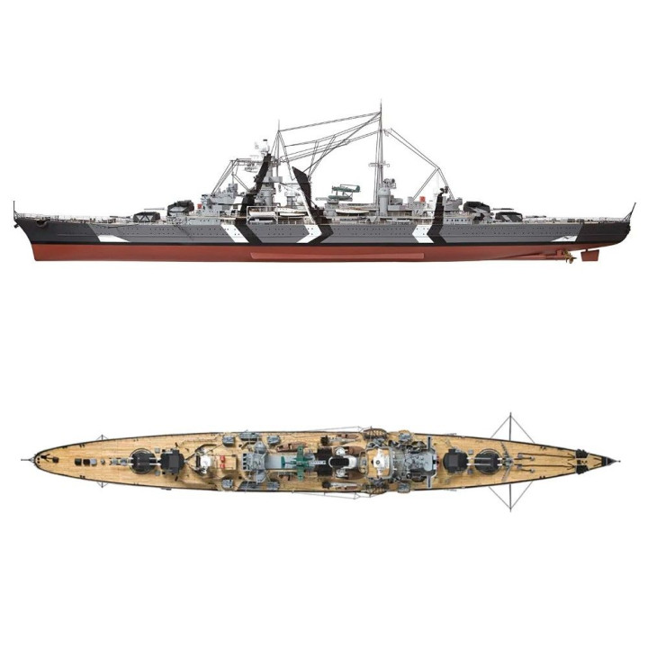 OcCre Maqueta Barco Prinz Eugen 1:200