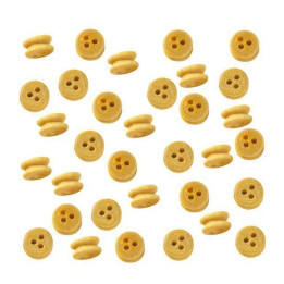 OcCre Napinák drevený 5mm (18ks)
