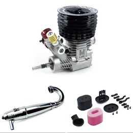 Ultimate Engine MXZ motor + Airmax vzduchový filtr + 2142 Super strong jednodílný výfuk
