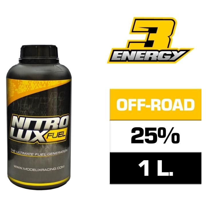NITROLUX ENERGY 3 Off-Road PRO 25% palivo, 1l