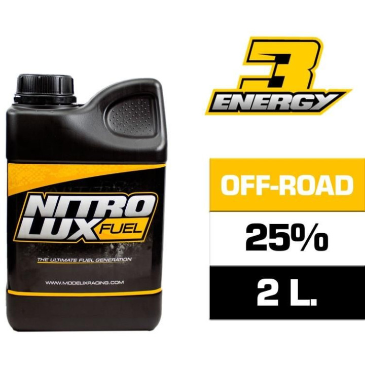 NITROLUX ENERGY 3 Off-Road PRO 25% palivo, 2l