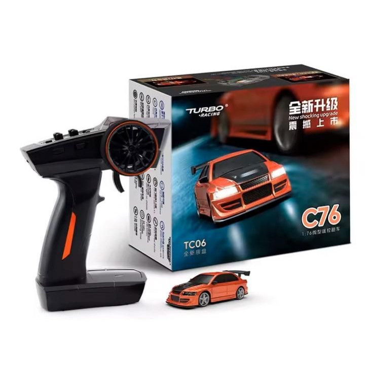 1/76 C76 RC Sports Car RTR (červená)