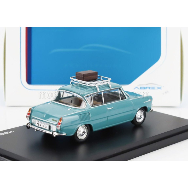 ABREX ŠKODA 1100 MBX 1969 - LIGHT GREEN 1/43