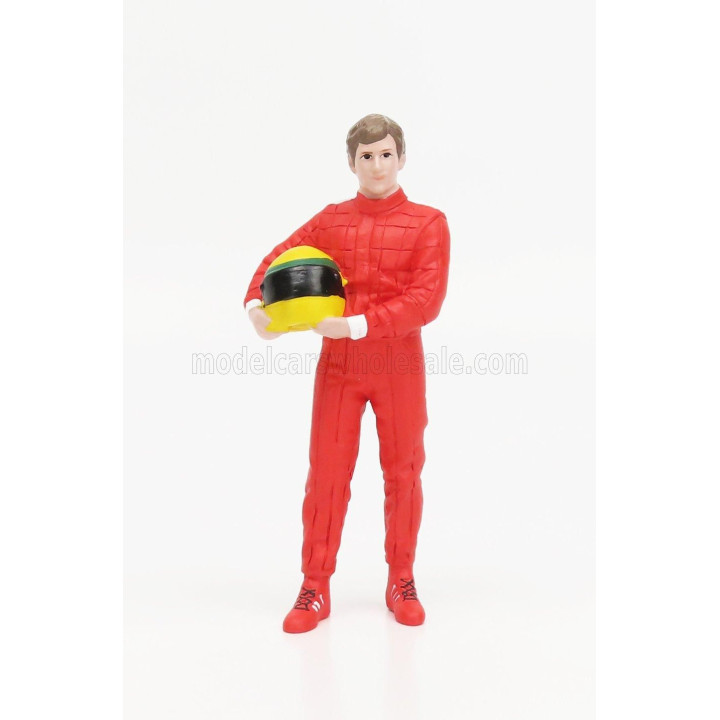 AMERICAN DIORAMA FIGURES MAN RACING LEGEND 80s-A - RED 1/18