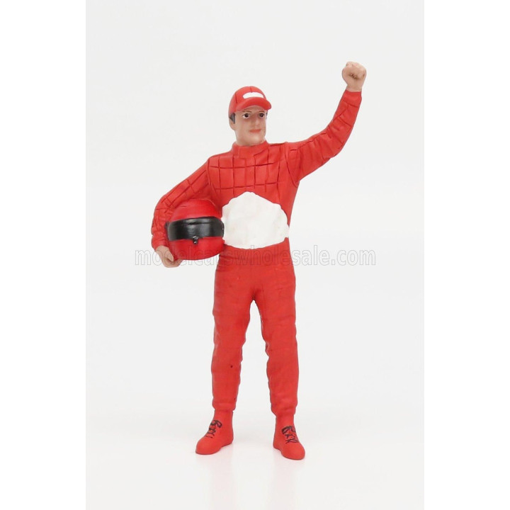 AMERICAN DIORAMA FIGURES MAN RACING LEGEND 90s-B - RED 1/18