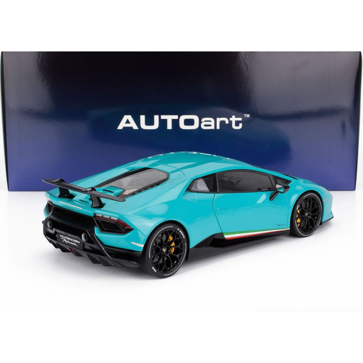 AUTOART LAMBORGHINI HURACAN LP640-4 PERFORMANTE 2017 - BLUE 1/12