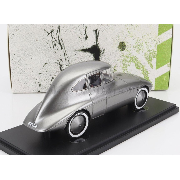 AUTOCULT AUDI TYP K STROMLINIE JARAY GERMANY 1923 - SILVER MET 1/43