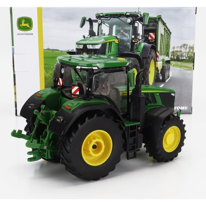 BRITAINS JOHN DEERE T7R 350 TRACTOR 2022 - GREEN YELLOW 1/32
