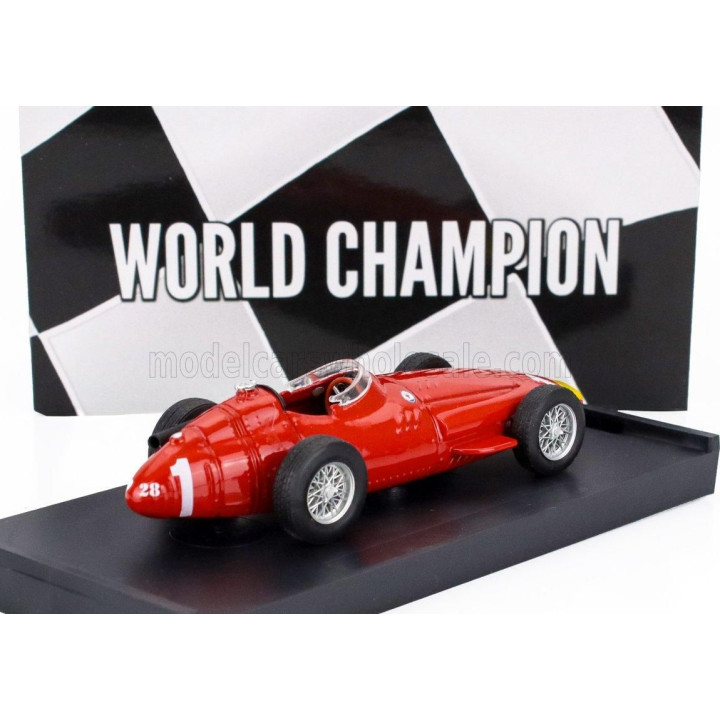 BRUMM MASERATI F1  250F N 1 WORLD CHAMPION WINNER GERMANY GP 1957 JUAN MANUEL FANGIO - RED 1/43