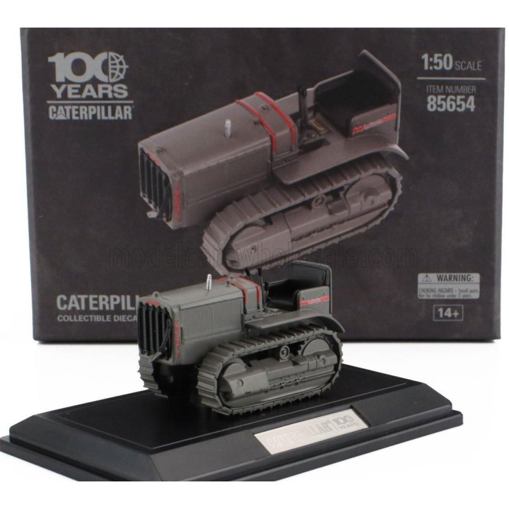 DM MODELS CATERPILLAR TWENTY CINGOLATO - TRACTOR - GREY 1/50