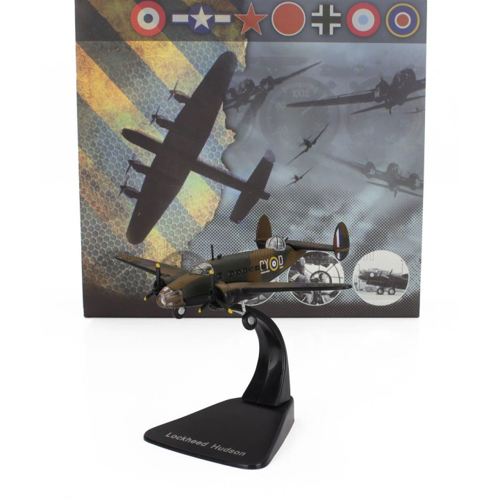 EDICOLA LOCKHEED HUDSON MILITARY AIRPLANE 1965 - CAMOUFLAGE 1/144
