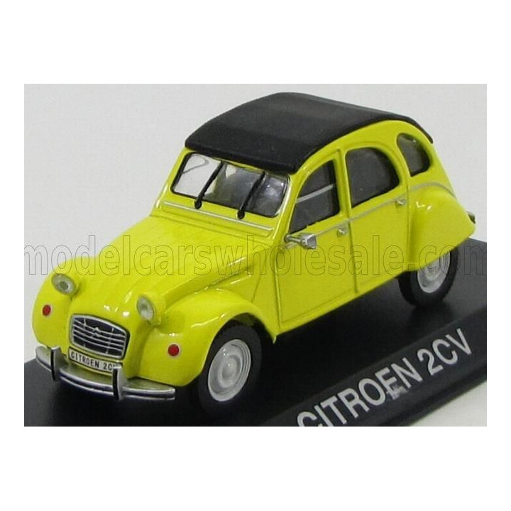 EDICOLA CITROEN 2CV 1957 - YELLOW 1/43