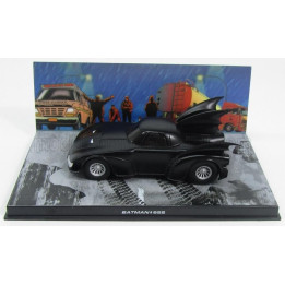 EDICOLA BATMAN BATMOBILE - BATMAN 652 - MATT BLACK 1/43
