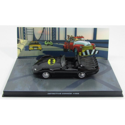 EDICOLA BATMAN BATMOBILE - DETECTIVE COMICS 456 - BLACK 1/43