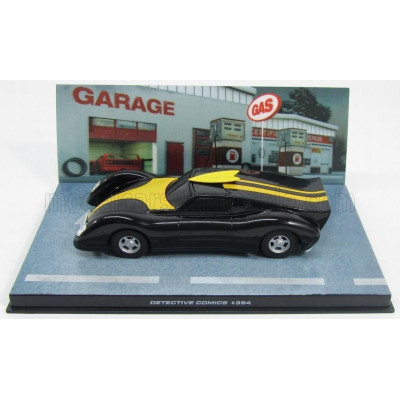 EDICOLA BATMAN BATMOBILE - DETECTIVE COMICS 394 - BLACK MET YELLOW 1/43
