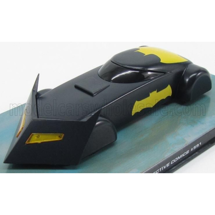 EDICOLA BATMAN BATMOBILE - DETECTIVE COMICS 591 - BLACK YELLOW 1/43