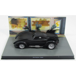 EDICOLA BATMAN BATMOBILE - BATMAN 526 - MATT BLACK 1/43