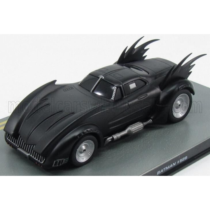 EDICOLA BATMAN BATMOBILE - BATMAN 526 - MATT BLACK 1/43