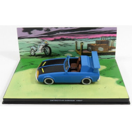 EDICOLA BATMAN BATMOBILE - DETECTIVE COMICS 597 - LIGHT BLUE BLACK 1/43