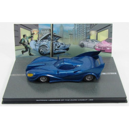 EDICOLA BATMAN BATMOBILE - LEGENDS OF THE DARK KNIGHT - BLUE MET 1/43