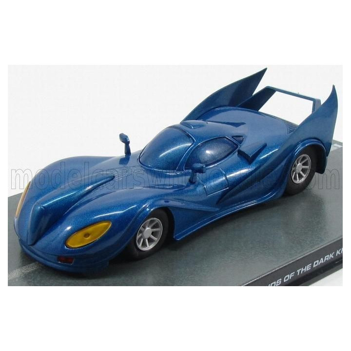 EDICOLA BATMAN BATMOBILE - LEGENDS OF THE DARK KNIGHT - BLUE MET 1/43