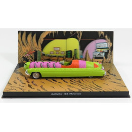 EDICOLA BATMAN UOMO FALENA - MOTHMAN CAR 63 - LIGHT GREEN PINK 1/43