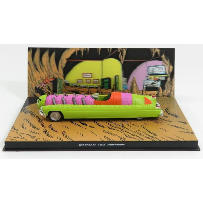 EDICOLA BATMAN UOMO FALENA - MOTHMAN CAR 63 - LIGHT GREEN PINK 1/43