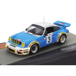 EDICOLA PORSCHE 911 SC 3.0L GITANES (night version) N 3 WINNER RALLY MONTECARLO 1978 JEAN PIERRE NICOLAS - VINCENTE LAVERNE - BL