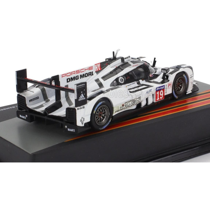 EDICOLA PORSCHE 919 HYBRID 2.0L TURBO V4 TEAM PORSCHE N 19 WINNER 24h LE MANS 2015 EARL BAMBER - NICK TANDY - NICO HULKENBERG - 