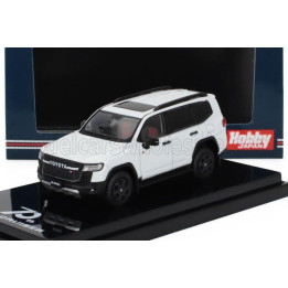 IGNITION MODEL TOYOTA LAND CRUISER (JA300W) GR SPORT 2023 - BLACK RED INTERIOR - WHITE PEARL MET 1/64