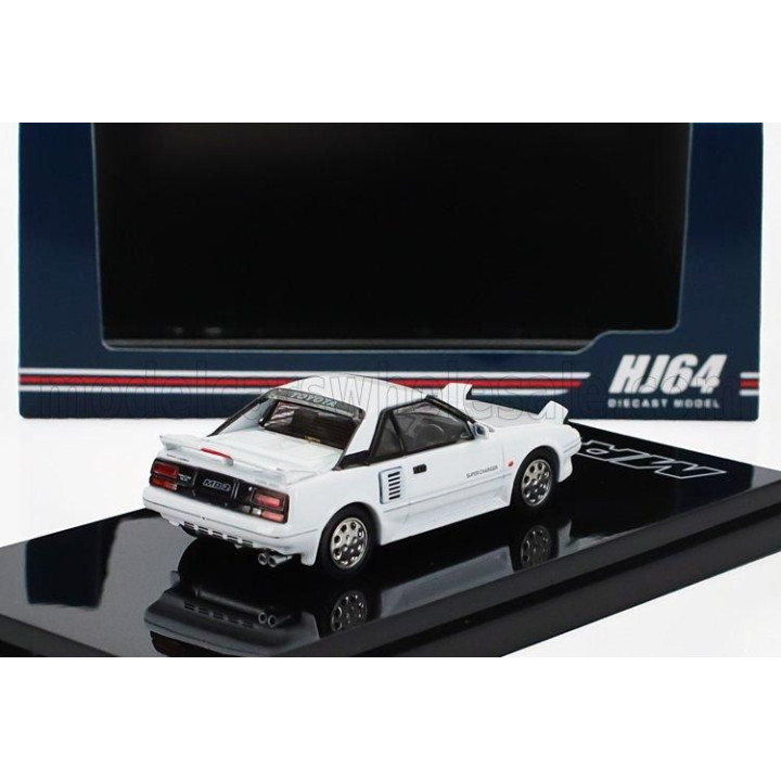 IGNITION MODEL TOYOTA MR2 1600G SUPER CHARGER 1986 - WHITE 1/64
