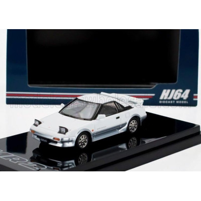 IGNITION MODEL TOYOTA MR2 1600G SUPER CHARGER 1986 - WHITE SILVER 1/64