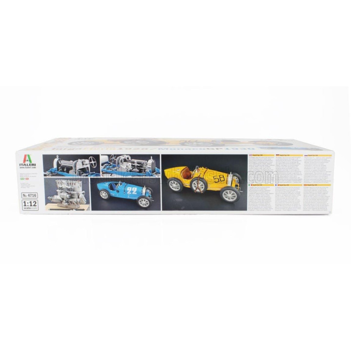 ITALERI BUGATTI F1  TYPE 35B TARGA FLORIO 1929 - MONACO GP 1930 1/12