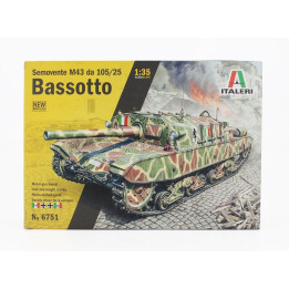 ITALERI DAPT M43 BASSOTTO TANK MILITARY 1945 1/35