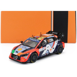 IXO MODELS HYUNDAI i20 N RALLY1 TEAM SHELL MOBIS WRT N 9 6th RALLY CROATIA 2024 ANDREAS MIKKELSEN - TORSTEIN ERIKSEN - VARIOUS 1