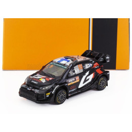 IXO MODELS TOYOTA YARIS GR RALLY1 TEAM TOYOTA GAZOO RACING WRT N 69 (with snorkel) WINNER RALLY SAFARI KENYA 2024 KALLE ROVANPER