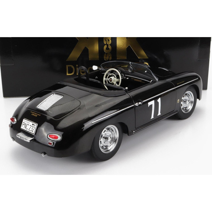 KK SCALE PORSCHE 356 SPEEDSTER N 71 1955 - BLACK 1/12