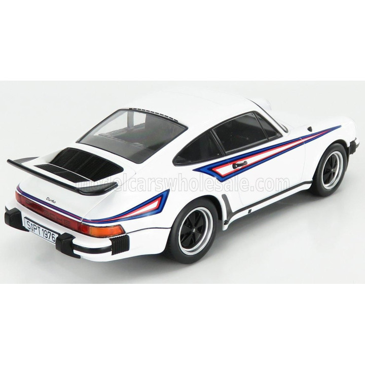 KK SCALE PORSCHE 911 930 TURBO COUPE 1976 - WHITE 1/18