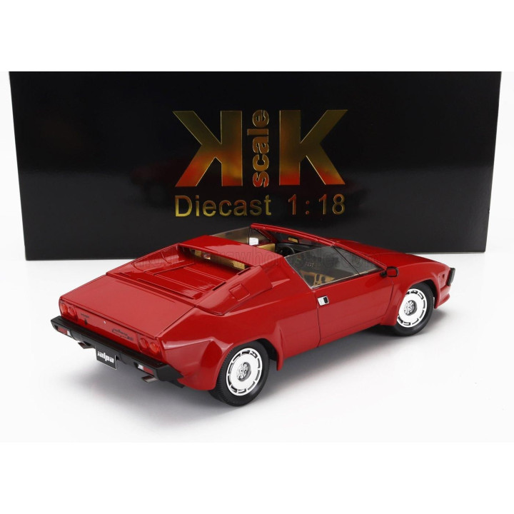 KK SCALE LAMBORGHINI JALPA 3500 1982 - RED 1/18