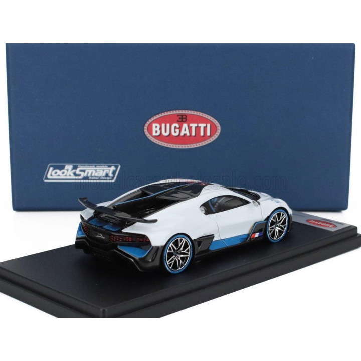 LOOKSMART BUGATTI DIVO 2018 - QUARTZ WHITE GLOSSY 1/43