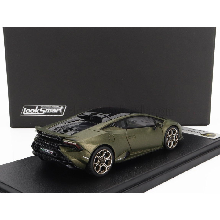 LOOKSMART LAMBORGHINI HURACAN TECNICA 2022 - VERDE GEA - MATT GREEN 1/43