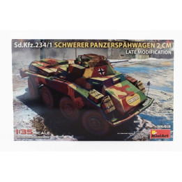 MINIART TANK SD.KFZ.234/1 MILITARY SCHWERER PANZERSPAHWAGEN 1/35
