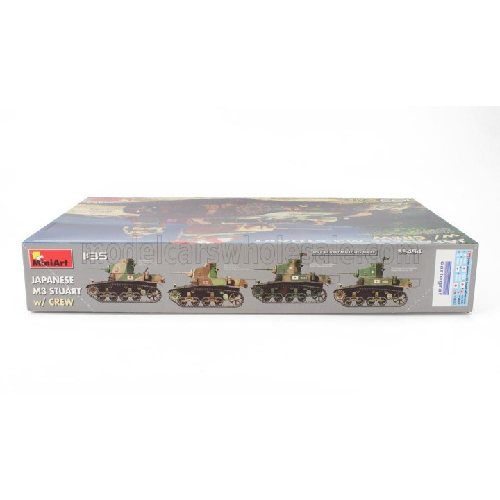 MINIART TANK JAPANESE M3 STUART WITH CREW MILITARY 1945 1/35