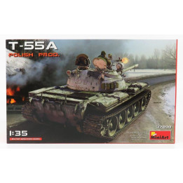 MINIART TANK T55A POLISH TANK 1/35