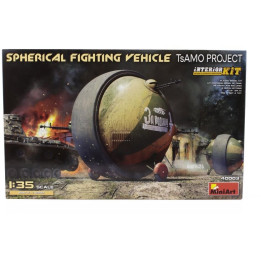MINIART ACCESSORIES SPHERICAL FIGHTING MILITARY VEHICLE 1/35