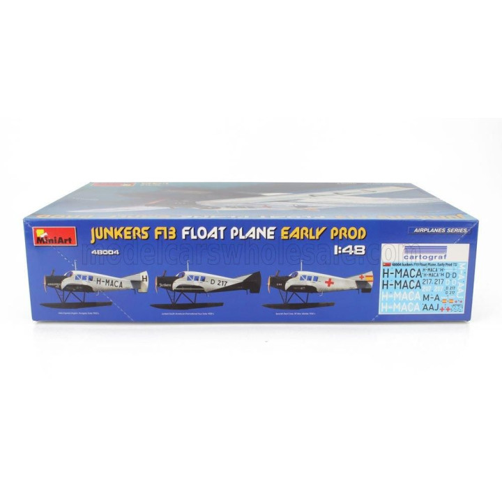 MINIART JUNKERS F13 FLOAT PLANE MILITARY AIRPLANE 1942 1/48