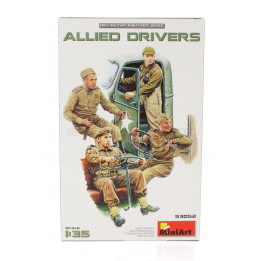 MINIART FIGURES ALLIED MILITARY DRIVERS 1/35